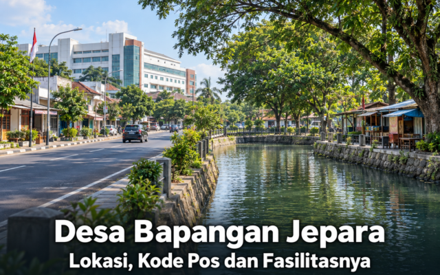 Desa Bapangan Jepara Lokasi, Kode Pos dan Fasilitasnya
