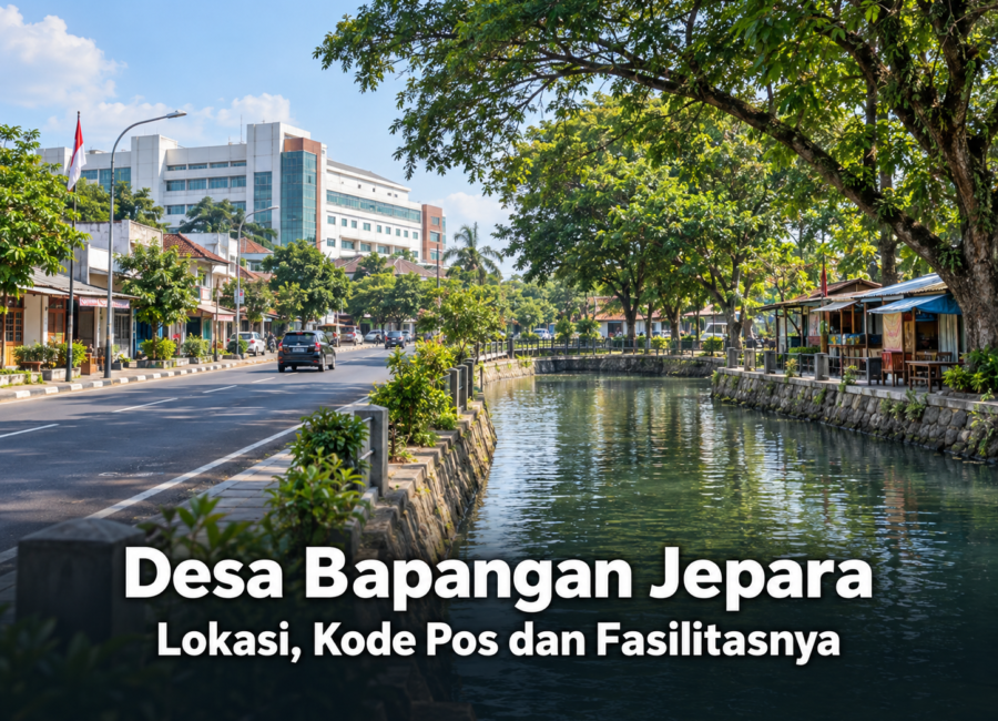 Desa Bapangan Jepara Lokasi, Kode Pos dan Fasilitasnya