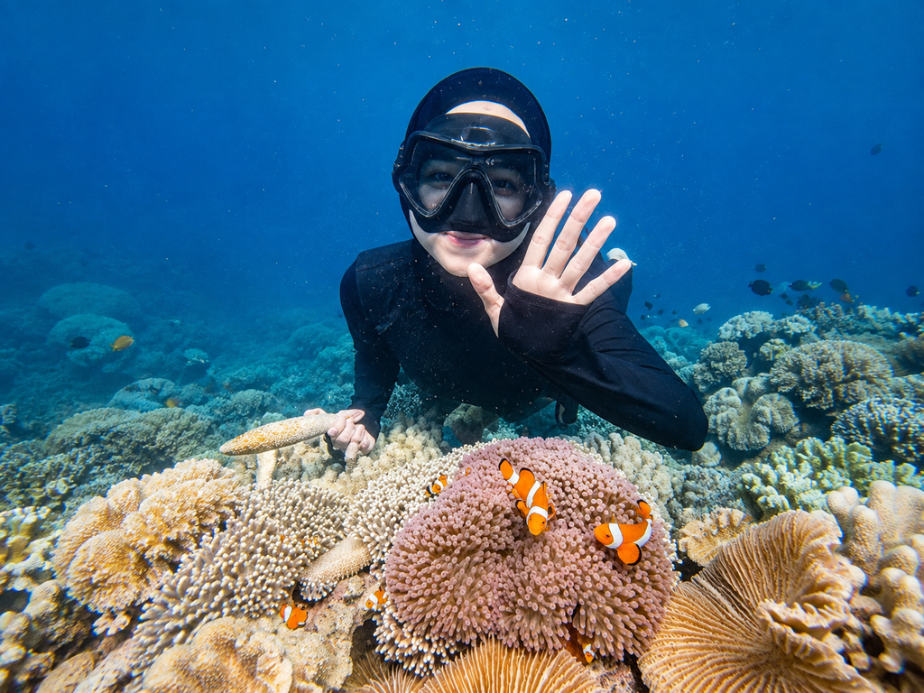 Snorkeling di Karimunjawa
